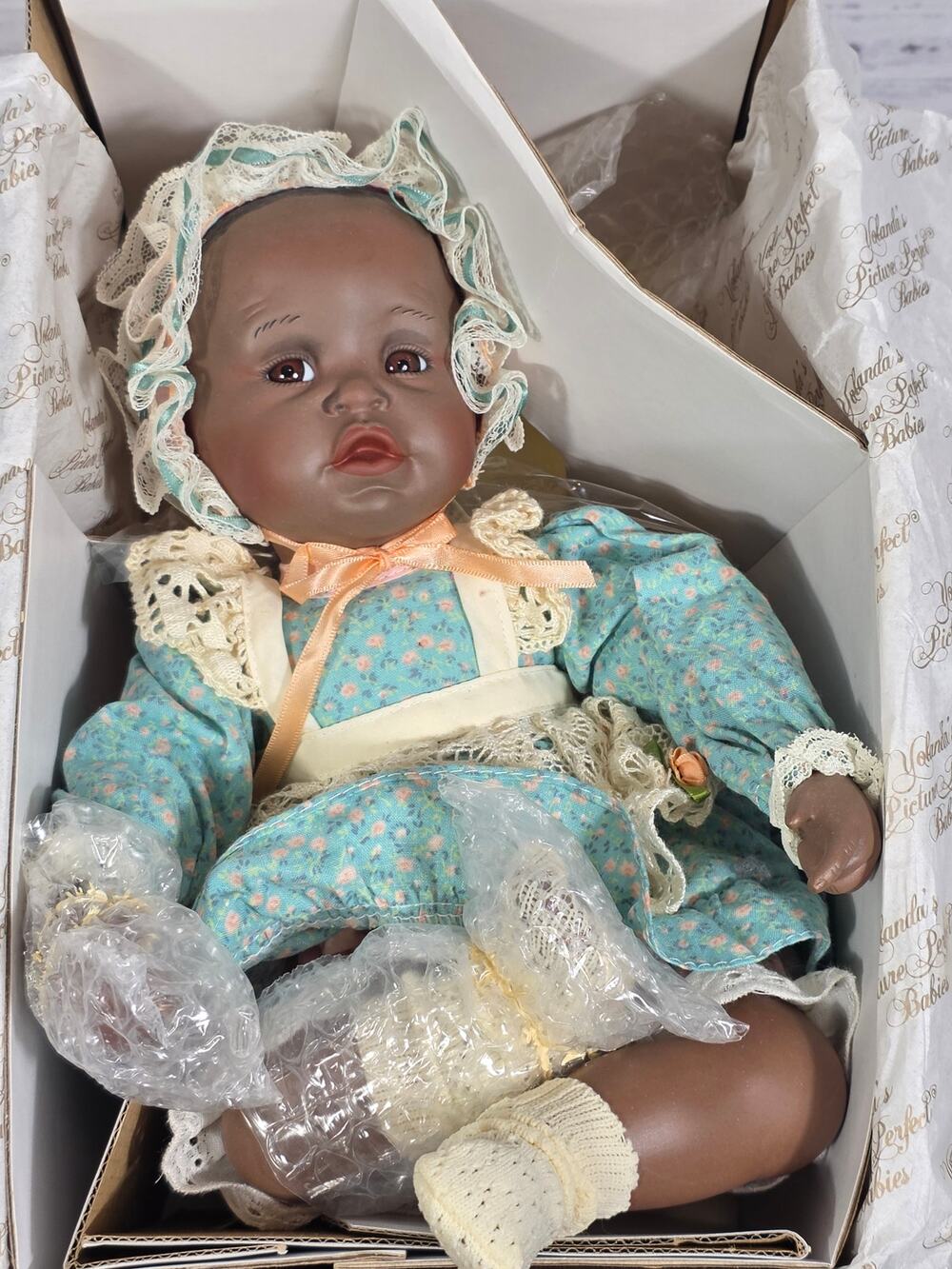 Edwin M Knowles Vintage African American Danielle by Ashton Drake Doll